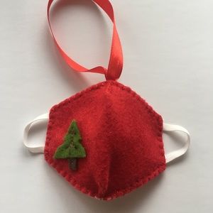 Mini mask ornament